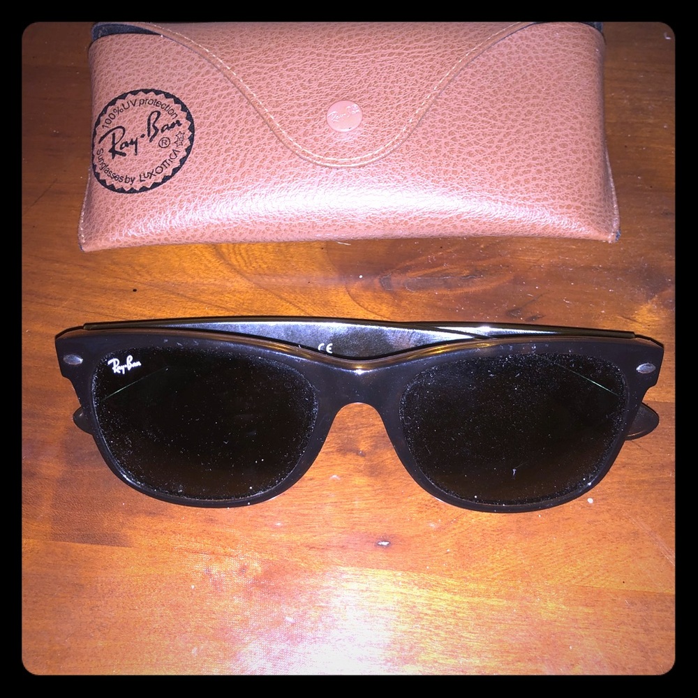 SOLD RayBan New Wayfarer Sunglasses in Tortoise